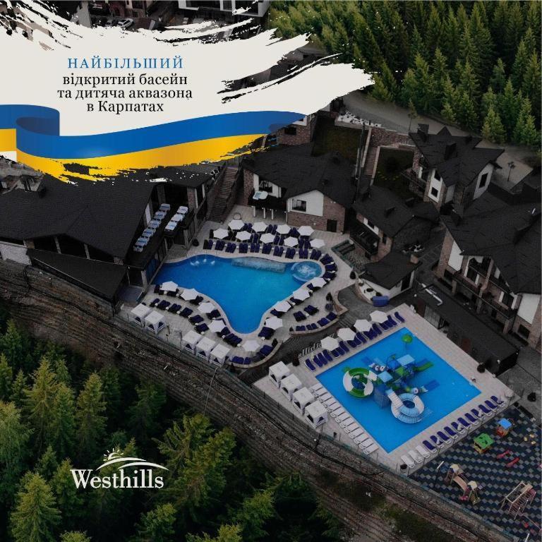 Westhills Cottage Town & Spa Bukovel Exterior photo